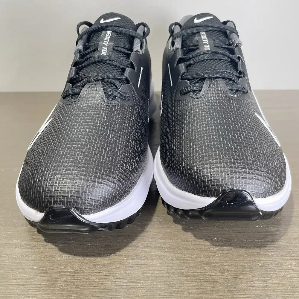 Nike Mens 7.5 Golf Shoes NEW Air Zoom Infinity Tour 2 Black Spikes FD0217-002